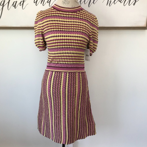 NWT Free People Into You Knit Mini Dress D1 - Picture 2 of 7